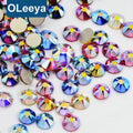 Best 2088 Quality 16 Cut 8 Big 8 Small Facets Crystals Flat Back Non Hot Fix Rhinestones for Wedding Dress