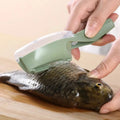 Kitchen Gadgets Fast Fish Scale Remover with Lid Fish Peeler Scraping Scales Planing Fish Scale Remover