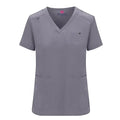 Uniforms Surgical Women's Cool Stretch V-Neck Top Pant Scrub Set Premium Hospital Uniform