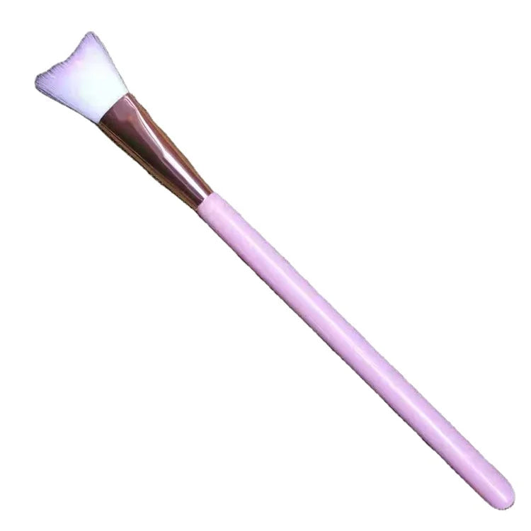 Rose Gold Professional Private Label White Curved Spool Eyelash Brushes Cleaning Brush