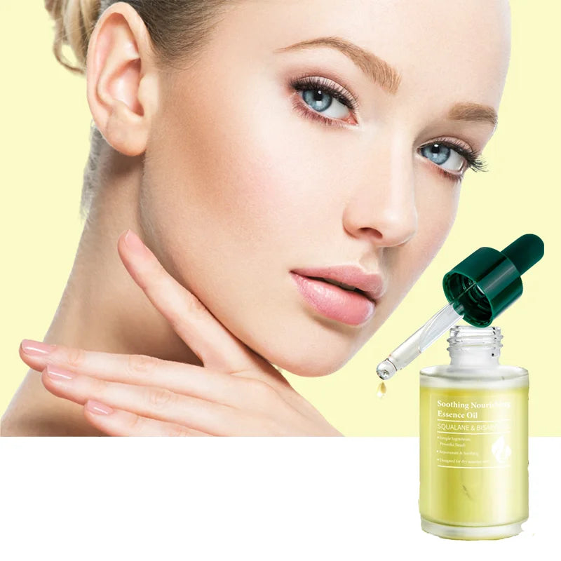 Private Label Manufacturer Designer Essential Peanut Olives Acne Concentrated Face Serum Squalane Liquid Fragrance Soothing