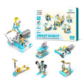KZ-PF-SD Smart Robot 72-in-1 STEM Robot Kit Building Blocks DIY Robot Programming Bricks Educational Toys for Kids Ages 6 7 8