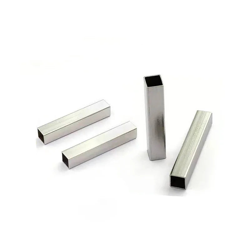 Stainless Steel Square Hollow Tube Hollow Bend Elbow Pipe Accessories Connectors for Jewelry Making Jewelry Findings Components