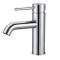 Modern Contemporary Ceramic Polished Single Hole Bathroom Mixer Tap Watermark Thermostatic Hotel Bathroom Basin Tap Faucet