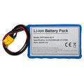 Custom 18650 24V Li-ion Batteries 18650-6S1P 22.2V 2600mAh 57.72Wh Rechargeable Lithium Ion Battery Pack for Electronic Scooter