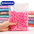 BOBOHOO High Quality Glass Sparkle Series White Glue Hot Fix Rhinestone T-Shirts Shoes Flatback Iron-On Clothing Bags Bulk