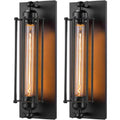 2Pack Wall Lamp Black Wall Sconces Antique Wall Light Fixtures for Home Decor Bedside Bar Restaurant Hallway Indoor Wandlampe