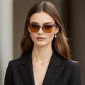 Wholesale Brand New Designer Square Sunglasses Women Men Fashion Rectangle Sunglasses 2025