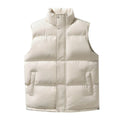 M-5XL Autumn/Winter New Vest Versatile Men's and Women's Cold and Warm   Vest With Customizable logo