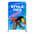 2025 Hot Sale Custom Backdrop Logo Exhibition Trade Show Display Booth Stretch Banner Stand Tension Fabric Portable Foldable