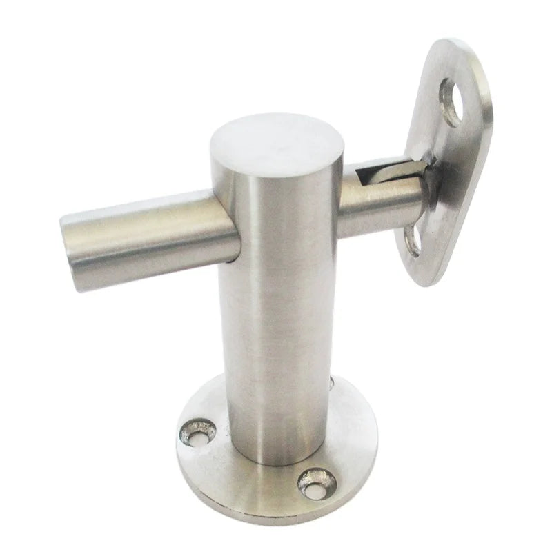 Stainless Steel Removable Wall Mounted Handrail Bracket for Outdoor Glass Handrail Railing