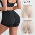 Women's Butt Lifting Panties Plus Size Shapers Panties Lace Side Hip Pad Boxer Body Fit Panties
