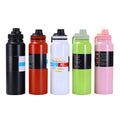 Bpa Free Insulated 600ml 800ml 1000ml Vacuum Thermals Cup Portable Handle Cover Thermos Water Bottle Sports Thermal Vacuum Flask