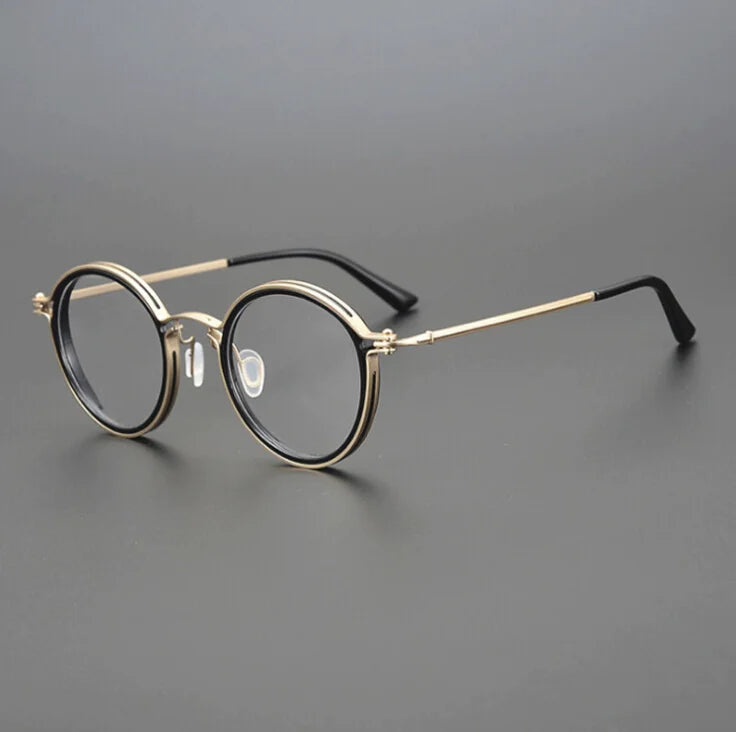 2025 Retro Titanium Glasses Mens Eyeglasses Optical Frame New Arrival Fashion Luxury Glasses Eyewear Frame