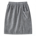 Microfiber Disposable Solid Color Spa Bath Wrap Knitted Sauna Bath Skirt for Summer for Spa and Beauty Salon