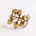 Creative Leaves Metal Napkin Ring