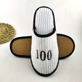 Coral Slipper 5mm EVA Outsole Eco-Friendly Hotel Room Slippers Terry/Towelling Upper Cotton EVA for Travel Custom Printing Logo