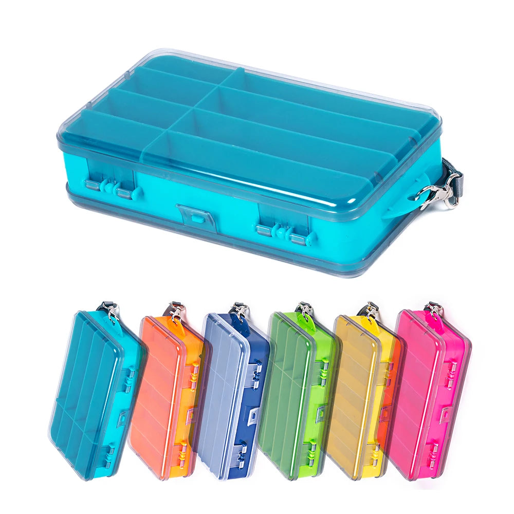 Waterproof Fishing Tackle Box Fishing Lure Spoon Hook Bait Storage Case Utility Lure Box Fishing Accessories