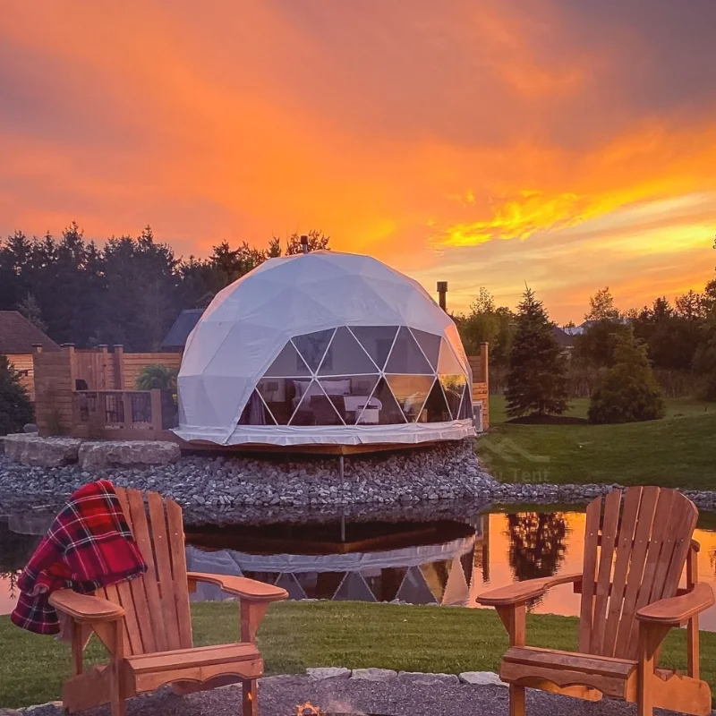 4 Season Outdoor Luxury Factory  Eco-Friendly House Desert Resort Camping Tent