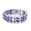 Fashion Personality Stainless Steel Bicycle Chain Bracelet New Motorcycle Chain Jewelry
