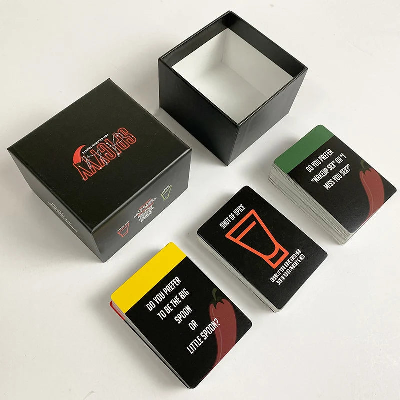 Custom Printing Your logo Board Game 135 Cards Adults Drink Party Fun Drunk Playing Cards