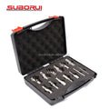 SUBORUI in Stock 13PCS HSS Metric Slugger Magnetic Drill Bit Broach Cutter Annular Cutter Set for Magnetic Base Drill Press