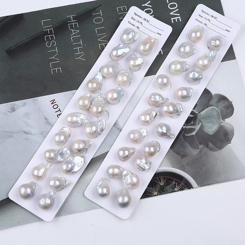 AAA 13-16mm Baroque Natural White Loose Pearl Beads