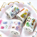 5m Delicious Food Masking Tape Diary DIY Decorative Adhesive Paper Tape Japanese Cute Stationery Stickers Zhejiang