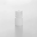 JSBIO 8ml 0.27oz HDPE Milky-white Translucent Cylindrical Wide Mouth Lab Sample Leakproof Screw Cap Chemical Reagent Bottles