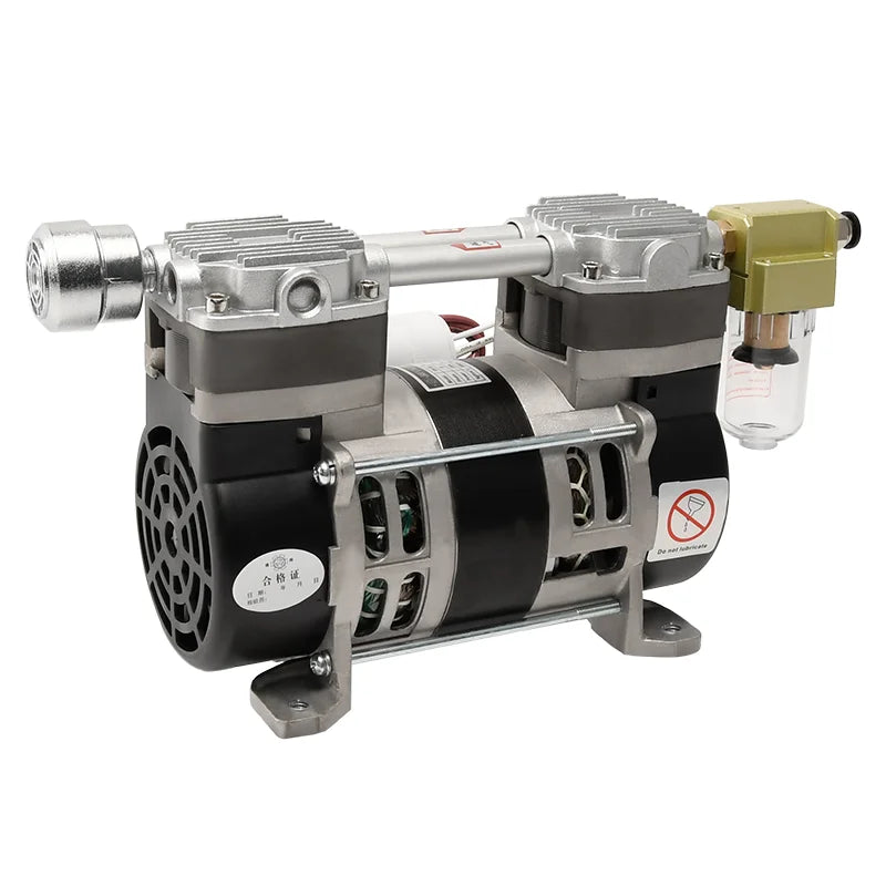 VN-50 Silent 220v Oil-Free Piston Air Pump 53L/min Vacuum Pump