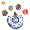 Wholesale Top Selling Custom Printed Microfiber Beach Towel Quick Dry Sand-Free Absorbent Summer Royal Sports Woven Designs