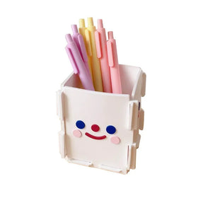Korean Creative Pen Holder Kawaii Pen Holder Desktop Storage Box