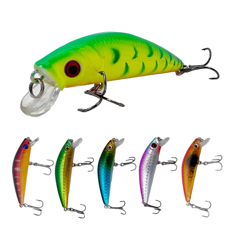 7.0cm 8.1g Wholesale Fishing Artificial Floating Perch Bait Tackle Fishing Lure for Freshwater