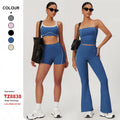 Custom High Quality Tight Yoga Clothes Women's Fitness Pants Gym Vest Bra Tops Gym Running Leggings Quick-drying Sports Yoga Set