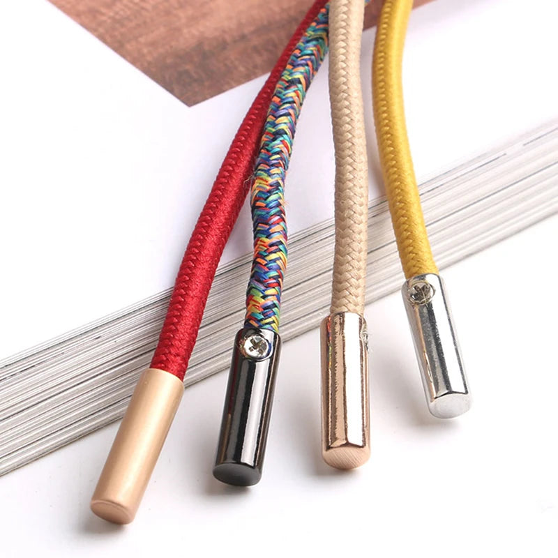 Factory Direct Luxury Hoodies Cord 100% Polyester Customized OEM ODM Coated 100% Cotton Drawstring for Clothing or Shoes