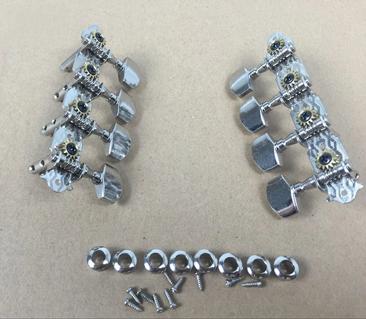 4R4L 8 String Guitar Machine Head Banjo Tuner Guitar String Mandolin Tuning Pegs with Metal Button