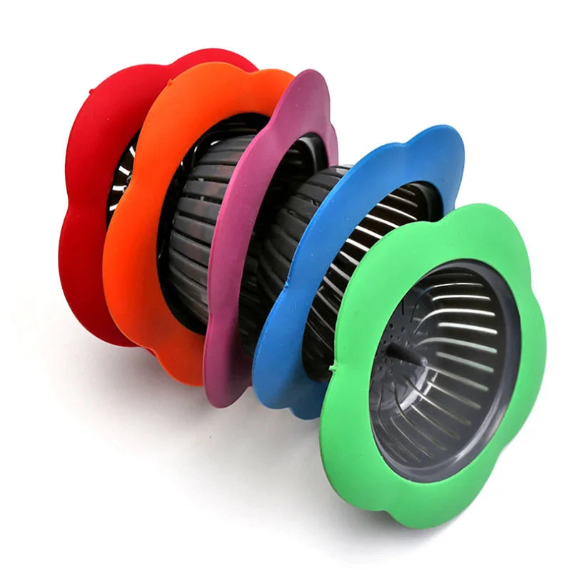 Wholesale Custom Eco-Friendly PP Plastic Kitchen Toilet Balcony Sink Strainer Basket Dishwasher Safe Stove Safe Hooks Custom