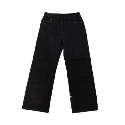 DENIMGUYS Custom Logo Wash Old Street Fashion Workwear Pants Straight Tube Loose Men's Jeans