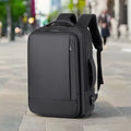 Factory Hot Sell 15.6 Inch Unisex Notebook Backpack PU 20-39L Custom Logo USB Waterproof Travel Bag Zipper Polyester Wholesale