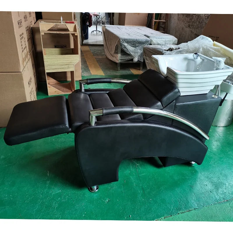 Kids Washing Good Price Hair Wash Blackwash Sink Pedicure Bowl Hairdressing Used Basin Salon Furniture Children Shampoo Chair