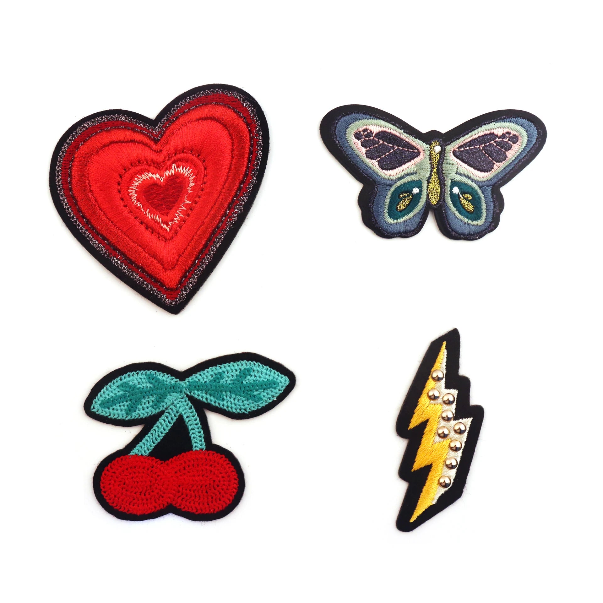 Custom Clothing Patch Personalized Girl Embroidery Patch Lipstick High Heel Shoe 3d Sustainable Fabric Embroidered Patches