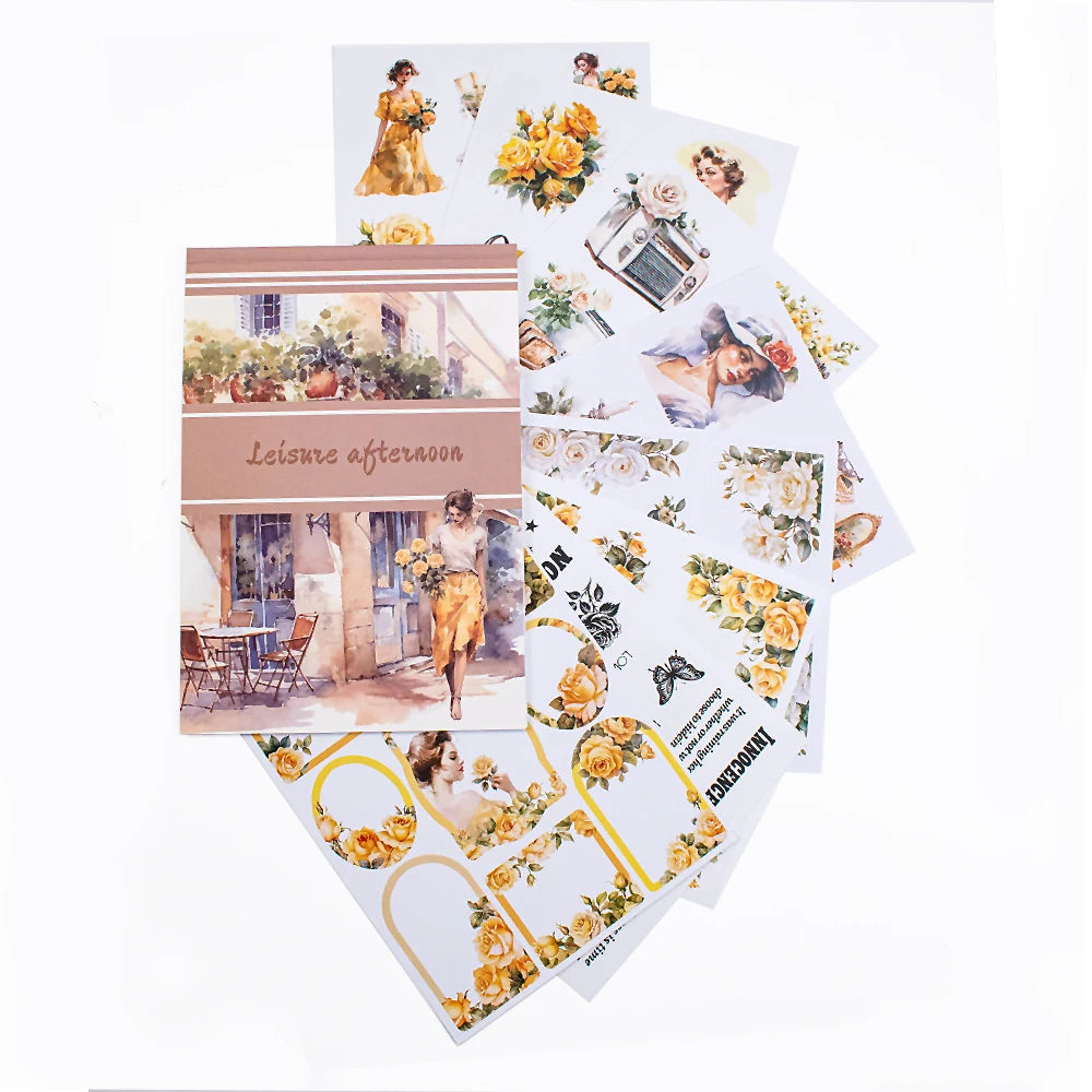 Custom Sticker Book for Adult Journal Planner Decorative Stickers Manufacturer