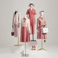 New Fashion Window Display Mannequins Half Body Dress Foam Dummy Female Fabric Mannequin Dress Form