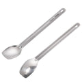 New Long-handled Titanium Spoon Titanium Spoon Camping Spoon Outdoor Tableware
