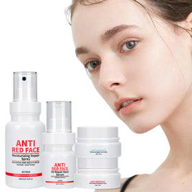 Wholesale Private Label OEM ODM Sensitive Skin Care Calming Acne Prone Red Face Skin Redness Relief Moisturizing Whitening Cream