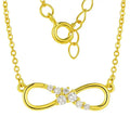 Stylish Clavicle Chain Temperament Hanging Neck Jewelry Trend 925 Sterling Silver Gold Plated Heart Necklace for Women Girls