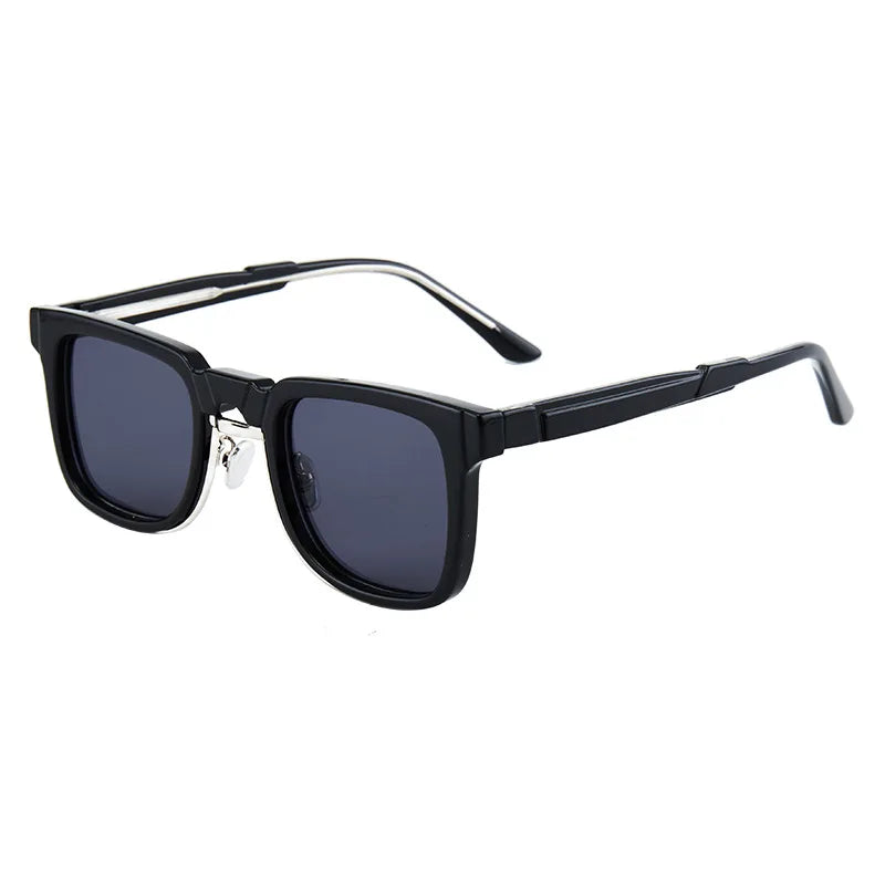 Fashion Retro Trend Personality Sunglasses UV protection Colorful Custom Frame Sunglasses