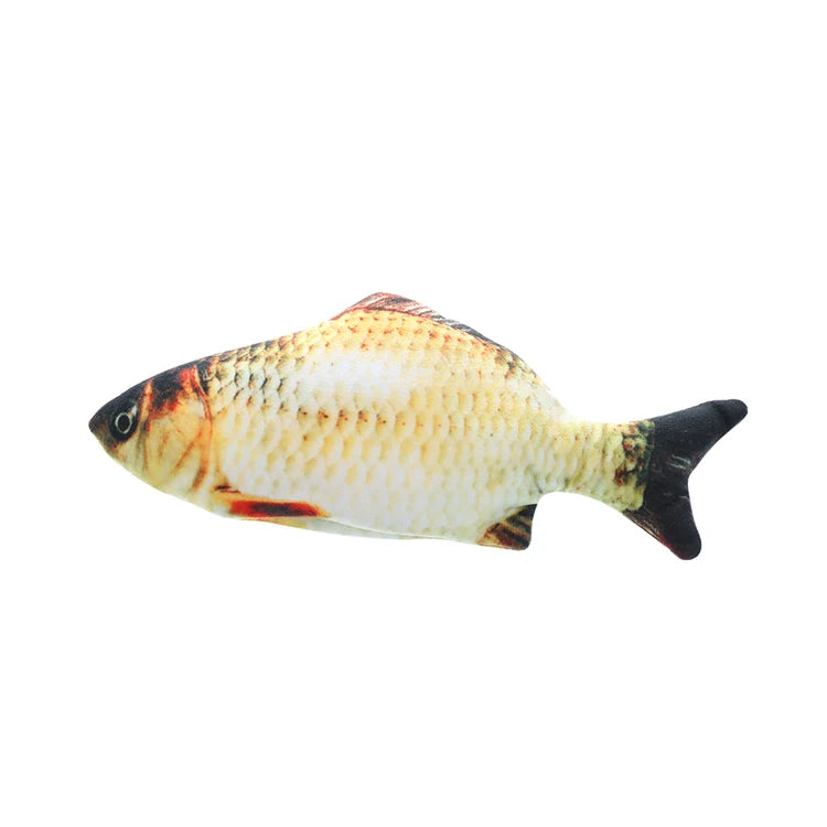 Wholesale 3d Cute Moving Catnip Floppy Automatic Electric Chew Pet Interactive Fish Cat Toy for Cats