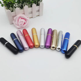 5ml Perfume Atomiser Refillable Empty Spray Bottle Scent Pump Case Portable Travel Accessories Aftershave Atomiser Empty Travel