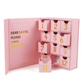 Colorful Blind Packaging Cosmetic Drawer Embossed Cardboard Box Ramadan Advent Calendar Paper for Chocolate for Cajas De Carton